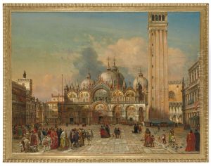 La place Saint-Marc a Venise