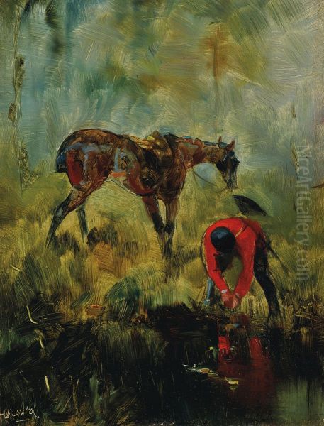 Cheval de chasse a courre - view 1