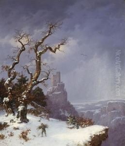 Die Burgruine Reusenstein In Der Schwabischen Alb