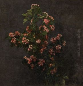 Aubepines roses by Henri Fantin-Latour