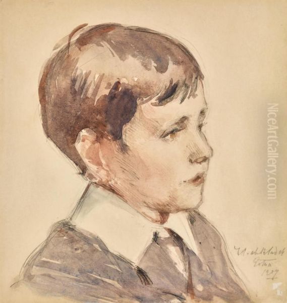 HEAD OF A BOY - view 1