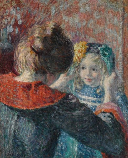 Madame Lebasque et sa fille Marthe - view 1
