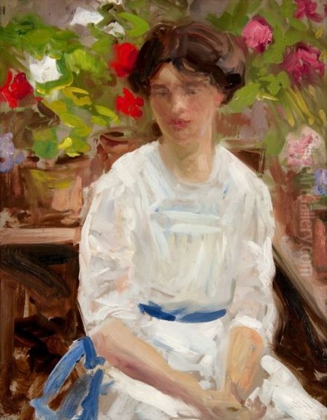Lady in White - view 1