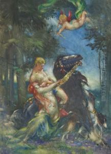 Study for Venus and Adonis by unknown