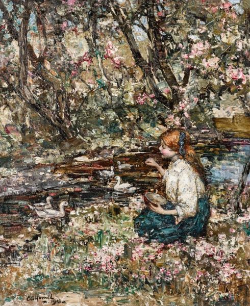 Feeding the Ducks - view 1