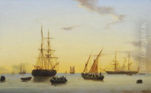 Navires Au Mouillage Navires Au Mouillage