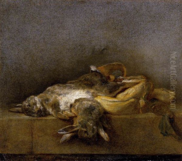 Still-Life with Two Rabbits - view 1