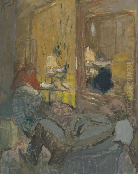 Interieur aux trois personnages - view 1