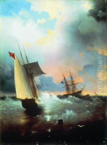 <<Parusnik.>> by Ivan Aivazovsky