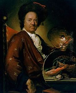 Self-portrait by Jacob van der (Giacomo da Castello) Kerckhoven