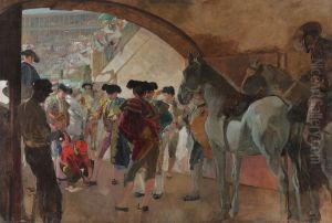 Before the Bullfight by Joaquin Sorolla