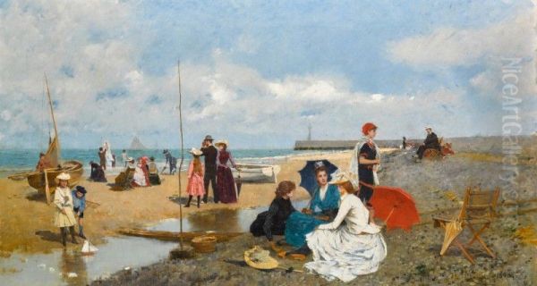 Tarde en la Playa (An Afternoon on the Beach) - view 1