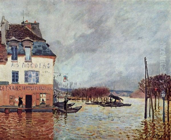 Uberschwemmung in Port Marly - view 1