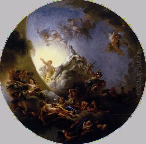 Le lever du soleil by Charles de La Fosse