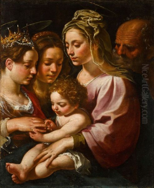 The Mystic Marriage of Saint Catherine - view 1