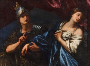 a warrior prince leading a maiden away by unknown