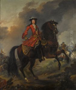 Equestrian Portrait of King William III (1650-1702), a battle beyond