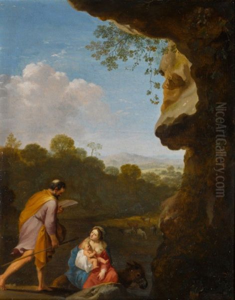 The Rest on the Flight into Egypt - view 1
