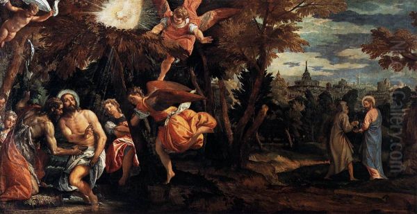 Baptism and Temptation of Christ - view 1