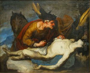 Good Samaritan by Luca Giordano