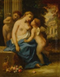 VENUS AND CUPIDS by unknown