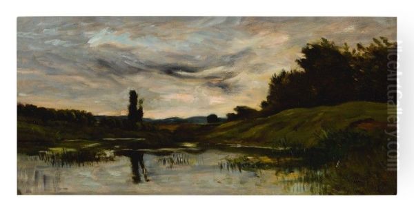 COUCHER DU SOLEIL SUR LA RIVIERE - view 1