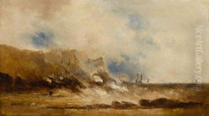 SHIPS AT SEA by unknown