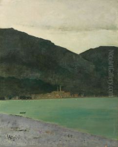 Menton, presque la nuit, 2e impression by unknown