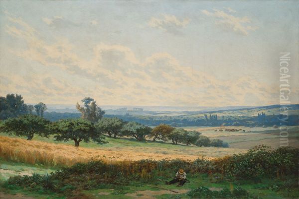 La vallee de Courtry (Seine-et-Marne) - view 1