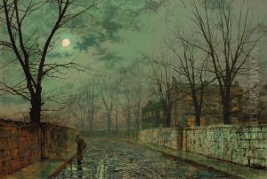 Under the Silvery Moonbeams by unknown