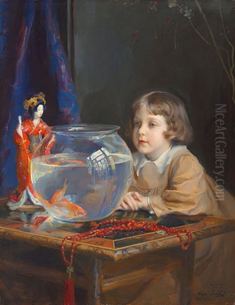 John de Laszlo and a Goldfish Bowl - view 1