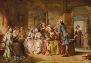 Academy for instruction in the discipline of the fan, 1711 by unknown