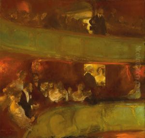 L'Entracte - souvenir d'Italie by Gaston La Touche