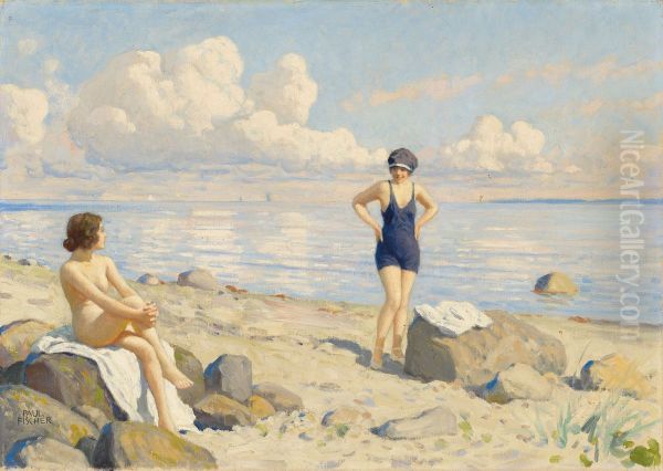 On the beach - view 1