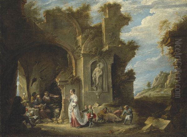 Temptation of Saint Anthony - view 1
