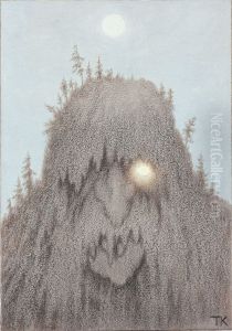 Skogtroll by Theodor Kittelsen