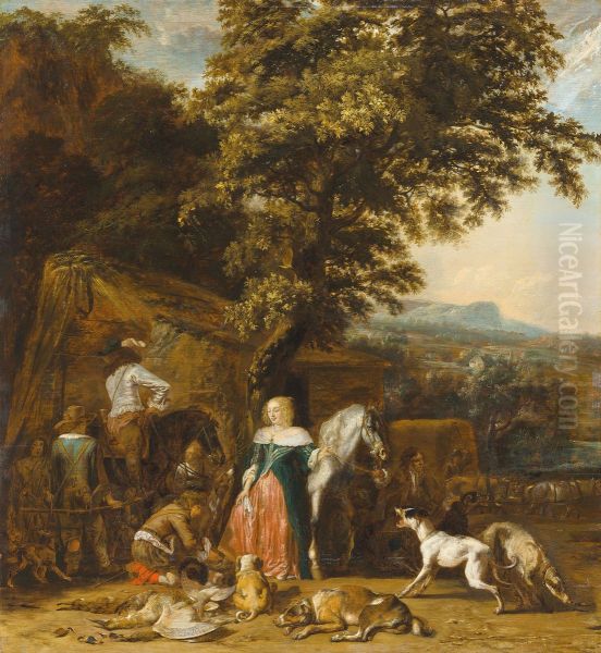 A hunting party - view 1