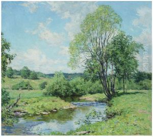 Green Idleness by Willard Metcalf