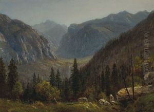 The American Rockies by Albert Bierstadt