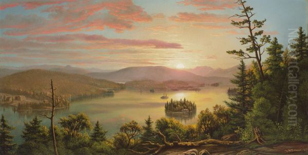 Blue Mountain Lake - view 1