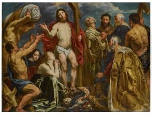CHRIST TRIUMPHANT AMONG THE NINE PENITENTS