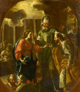 The marriage of the Virgin by Jacopo Cestaro