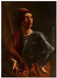 PORTRAIT OF A YOUNG MAN IN ARMOR, AS SAINT GEORGE
