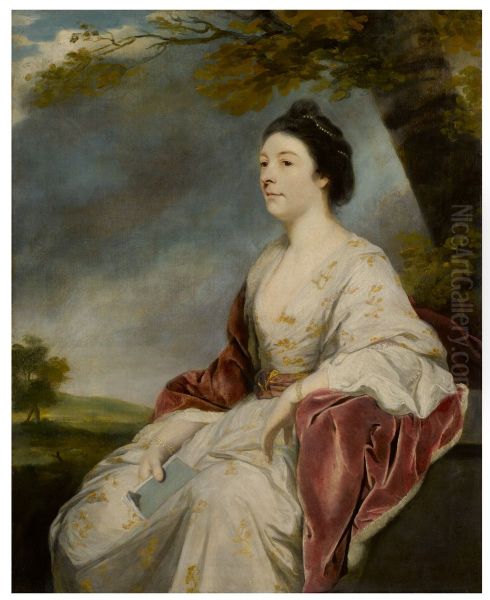 PORTRAIT OF A WOMAN, SAID TO BE MRS. BARNARD - view 1
