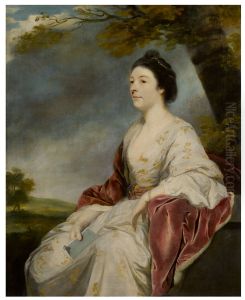 PORTRAIT OF A WOMAN, SAID TO BE MRS. BARNARD