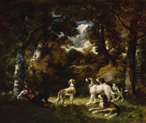 Rest from the Hunt by Narcisse Virgilio Diaz
