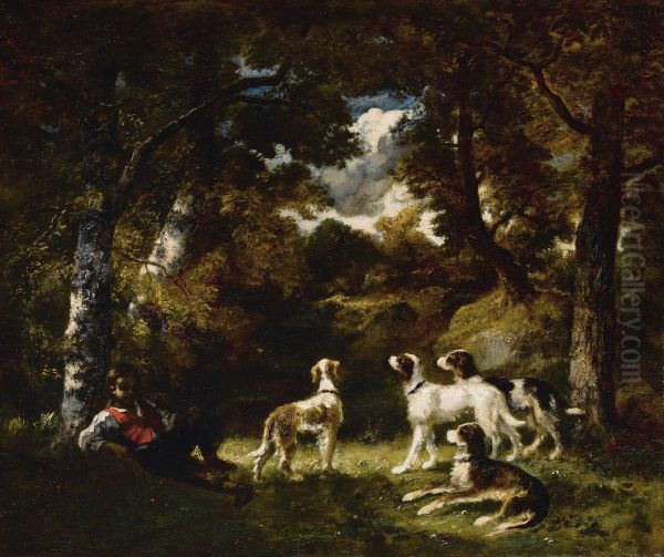 Repos de la chasse - view 1