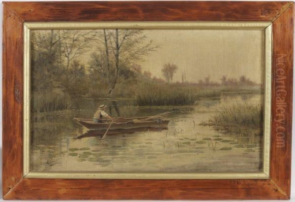 Le Pecheur Pres De L'etang - view 1