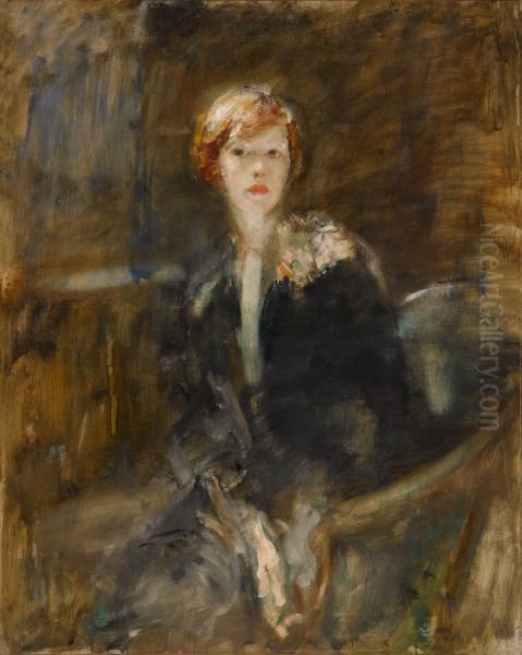 PORTRAIT OF A GIRL WITH RED HAIR - view 1