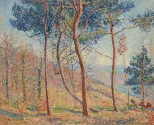 PAYSAGE DANS LES MONTAGNES by Gustave Loiseau